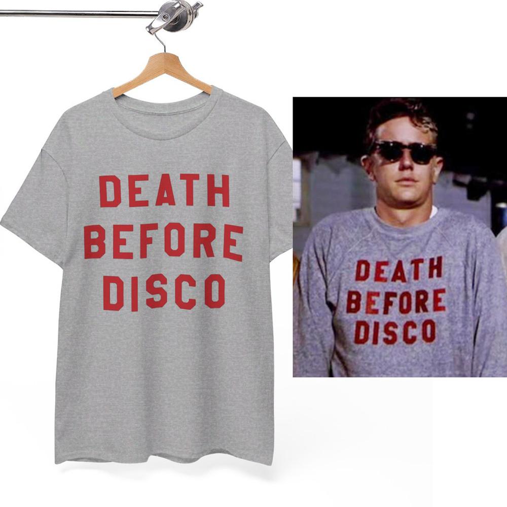 HOT Death Before Disco T-Shirt, Bill Murray, John Candy, Stripes, Unisex Shirt Unisex T-Shirt