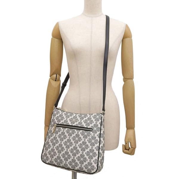 Сумка Сумка на плечо Outlet Brand Многоцветная лопата Цветок Покрытая Холщовая Сумка Swing Pack Crossbody KG481 kate spade [Kate Spade] Женская (черныймульти/черный)