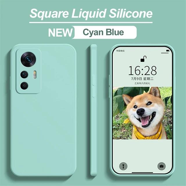 Квадратный жидкий силиконовый чехол для телефона Xiaomi Mi 12T 12 12S 12X Mi12 Pro Ultra Lite, мягкий чехол для Xiaomi 13T Pro