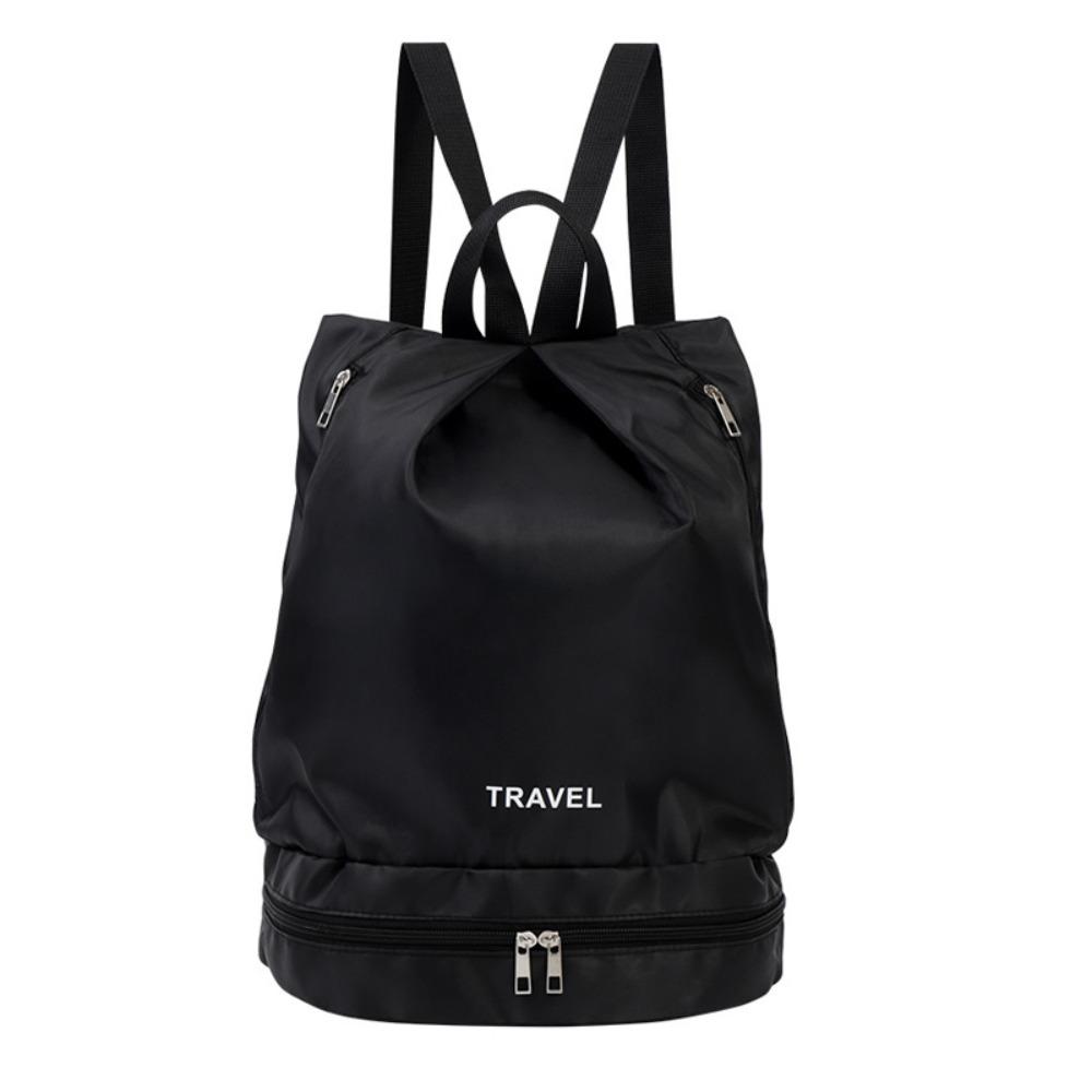 Dry Wet Separation Outdoor Beach Bag Waterproof Fitness Bag Washing Bag Swimming Bag Water Sports