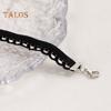 Gothic Choker Necklace Lightweight French Crystal Tassel Metal Necklaces with Adjustable Length for Women