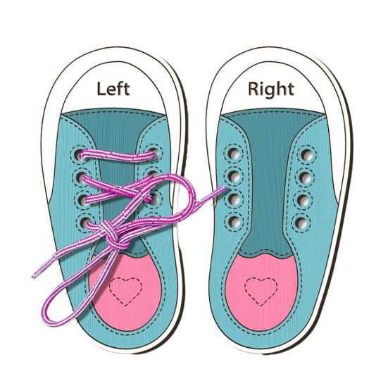 Доска для практики завязывания шнурков Деревянные плоские кроссовки Дошкольное развивающее устройство для шнуровки обуви для детей Раннее развитие Шнуровка обуви