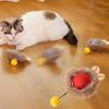 Interactive Cat Toy Ball Rolling Balls Pet Kitten Cats Teaser Automatic Electric Smart Game Plush Toys Play Stimulator Training