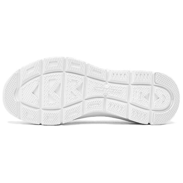 Skechers Современные DLux Leisure Слипоны Удобные Универсальные Прочные Низкие Повседневные Кроссовки Женские Серый Коричневый 159287-TPE
