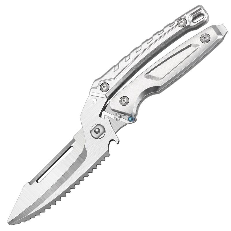 Household Multi-functional Chicken Bone Scissors Stainless Steel Kitchen Food Scissors