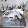 Cartoon Pet Cat Bedding Set Adults Children Winter Duvet Cover Sets Kids,twin Full Queen King Bedroom Set Home Housse De Couette