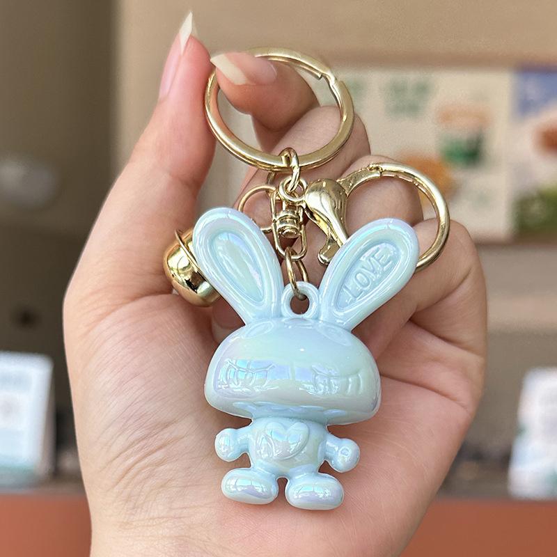 Мультяшный акриловый кролик брелок кулон рюкзак подвески автомобильный брелок аксессуары