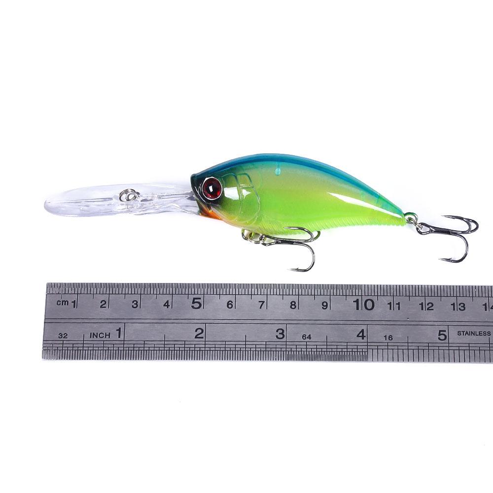1 шт. рыболовная приманка Crankbait 20,5 г 12,5 см рыболовная приманка для глубокого погружения пластиковая жесткая приманка Pesca искусственные джиг-воблеры рыболовная приманка
