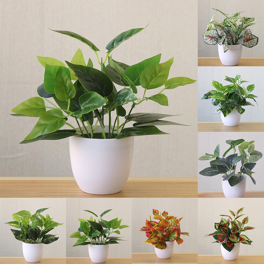 Искусственные растения Поддельные растения Цветочный орнамент в горшке своими руками