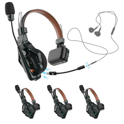 Официальный Hollyland Solidcom C1 Pro Solidcom C1 Pro Версия 4S Наушники Используемый беспроводной интерком Набор из 4 Можно носить на шее Полный дуплекс