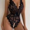 Новое нижнее белье, женский открытый кружевной цельный, сексуальная перспектива с открытой спиной