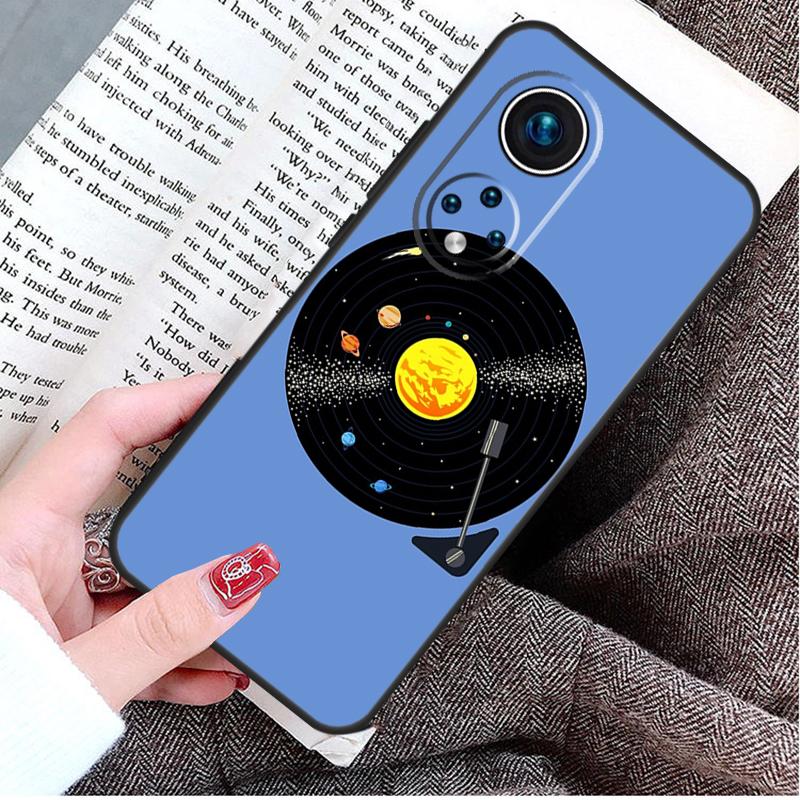 Vinyl Record Retro Case For Honor Magic 6 Pro 50 70 90 X6 X7 X8 X9 X6a X7a X8a X9a X8b X9b Magic 5 Lite Cover