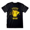 POKEMON Unisex Adult Pikachu Collegiate T-Shirt