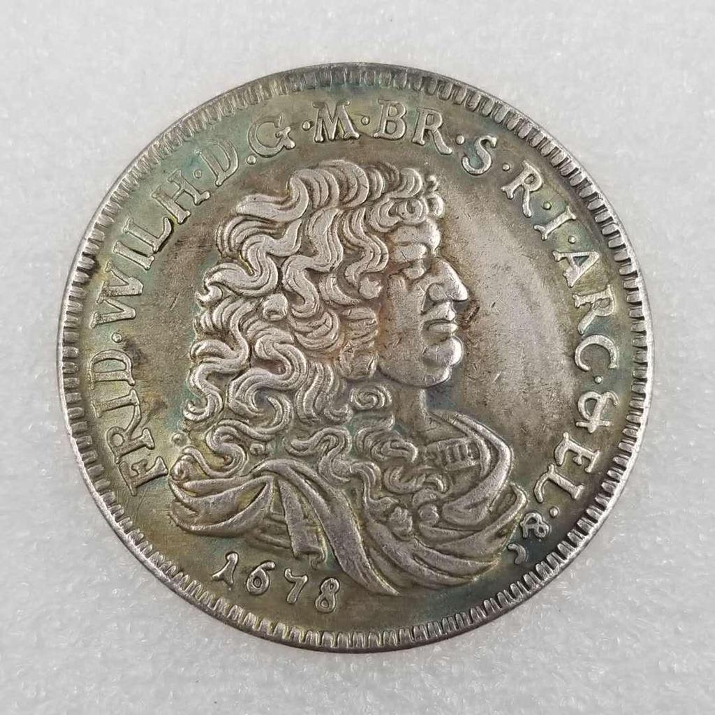 1678 Тейлор Памятная серебряная монета-доллар цвета antique brass #2556
