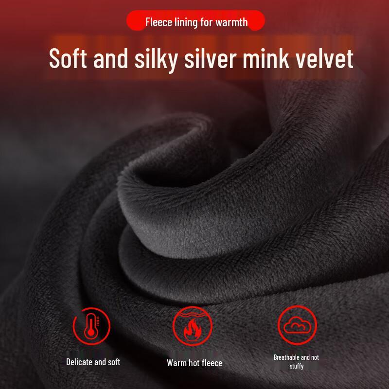 JEANSWEST Men's Fleece Lined Round Neck Sweatshirt