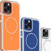 Двухцветный магнитный чехол для iPhone 17 Pro Max, совместимый с Apple 17, 16, 15, 14, 13
