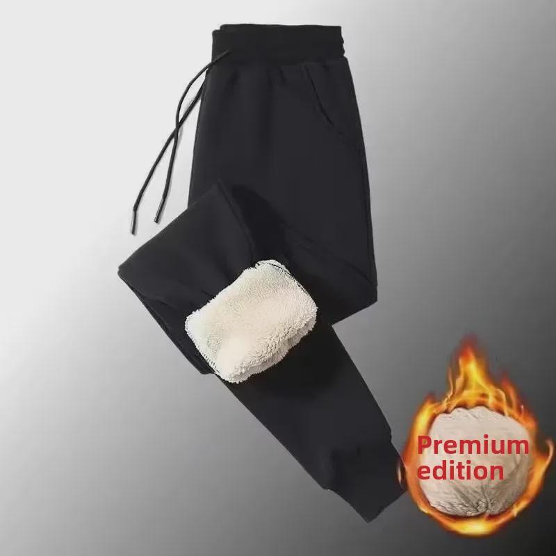 Мужской спортивный комплект из двух предметов из овечьей шерсти с капюшоном