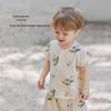 Детский летний хлопковый комплект из жилета и шорт Babylove Unisex