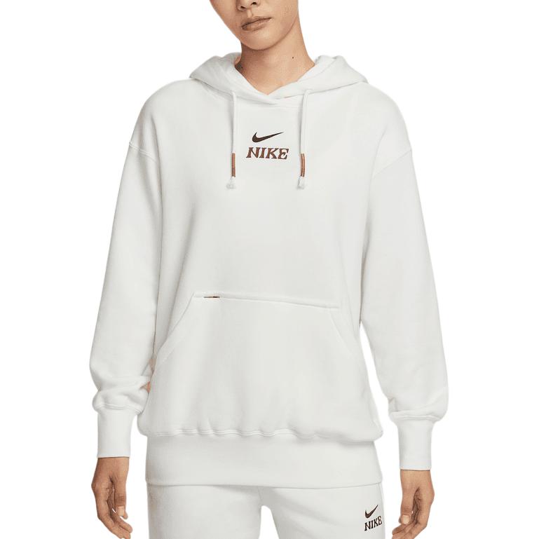Nike Sweatshirts Women's White Hooded Moderate Regular IQ3826-133