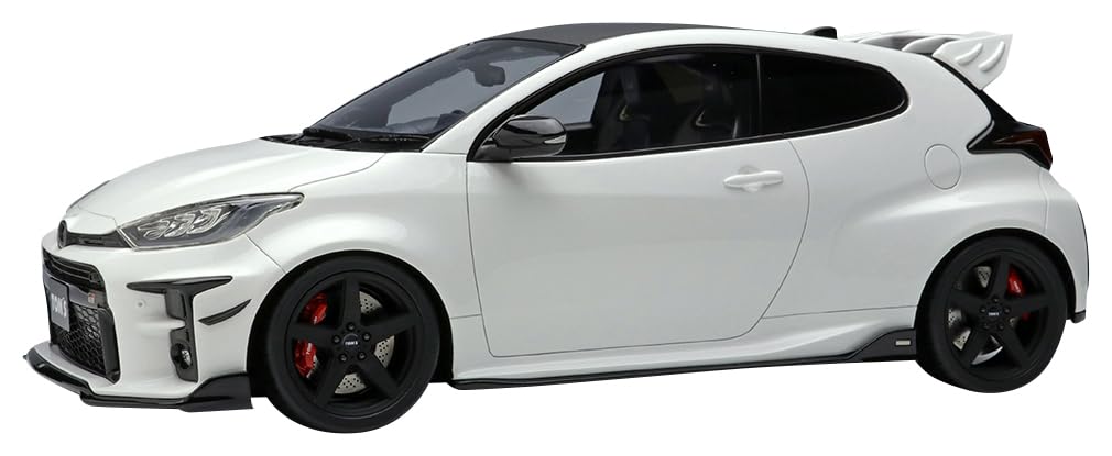EIDOLON TMS GR Yaris 2021 Super White 2 Completed Product 1/18