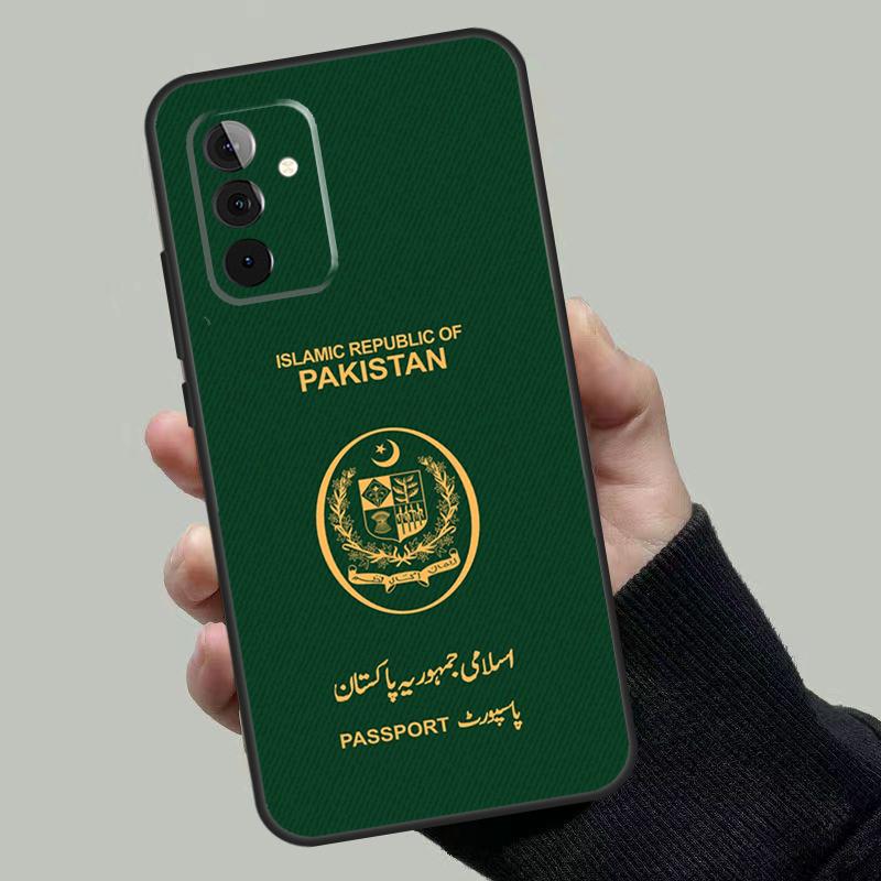 Чехол Флаг Пакистана для Samsung Galaxy A54 A34 A14 A36 A56 A06 A13 A53 A32 A12 A22 A52 A35 A17 A16 A55 A15