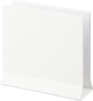 Подставка для ноутбука Yamazaki Jitsugyo Slim White W16 xx Tower для хранения ноутбуков, вертикальная, экономящая место, 4498 прибл.. Д5.7 В15.2см