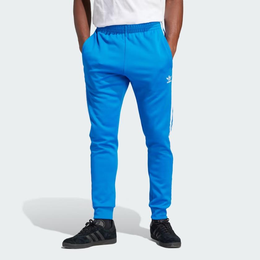adidas Adicolor Classics SST Track Pants Asia Sizing 'Blue' Men's IM4542