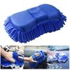 Перчатка для чистки автомобиля Микрофибра Шениль Мягкая Коралловая Губка Супер Впитывающая Не царапающая Многоцелевой Инструмент для Мойки и Ухода