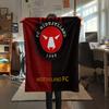 FC Midtjylland  Print Flannel Blanket, High quality Comfortable for All Seasons, Home Decor, Warmth and Comfort
