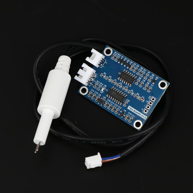 Модуль датчика TDS для Arduino 51/Stm32 с датчиком температуры DS18B20, аналоговый сигнал растворенных твердых веществ, растворенные твердые вещества, качество воды