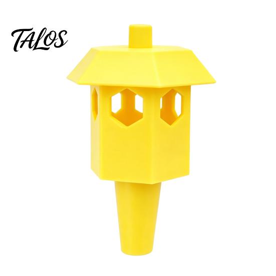 Уличная ловушка для ос Talos, подвесная, для шершней и ос, подходит для большинства пластиковых бутылок, многоразовый, нетоксичный, для сада и заднего двора (Бутылка не входит в комплект)