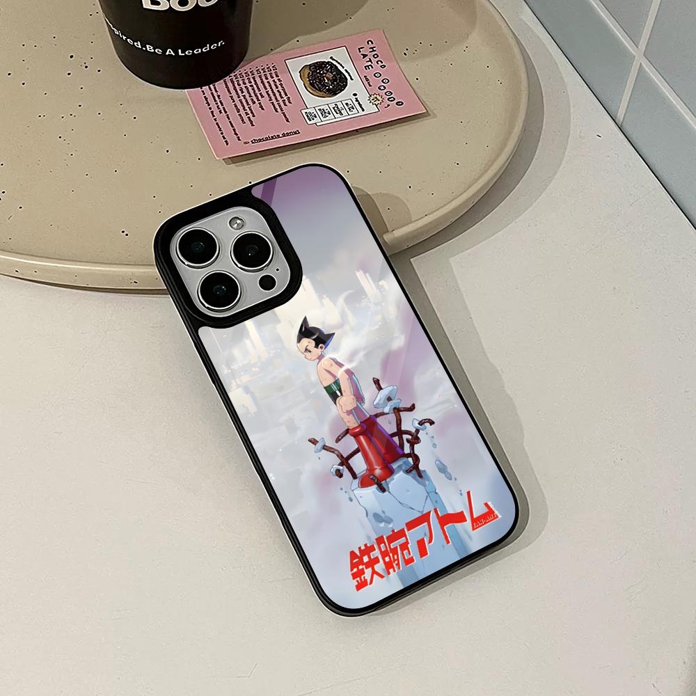 Японский Аним Астро Бой AstroBoy Чехол для Телефона для Iphone 17 16 15 14 Air 13 12 11 Pro Max Mini Plus Fundas Чехол PC+TPU