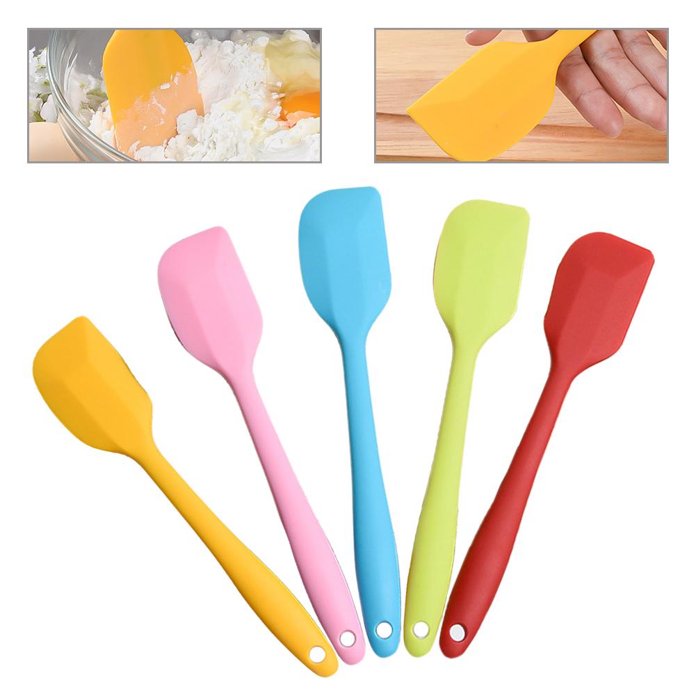 Silicone Spatula Butter Cream Scraper Cream Spatula Kitchen Pastry Tools