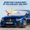 2025 Для автомобиля Mercedes-Benz Защита от снега и льда Козырек Солнцезащитный Козырек Переднее Стекло Термоизоляция Для Mercedes Benz AMG A B C