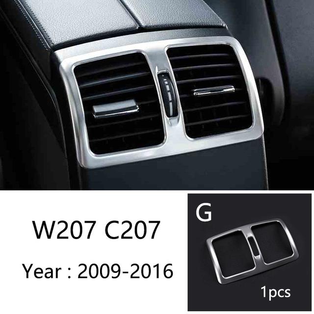 Автомобильный Стайлинг, дверной аудиодинамик, дверной громкоговоритель, декоративная крышка, накладка, наклейка для Mercedes Benz E Class Coupe W207 C207