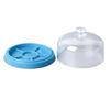 Watch Movement Tray Dustproof Accessory Storage Watch Parts Dust Cover for Family School Blue