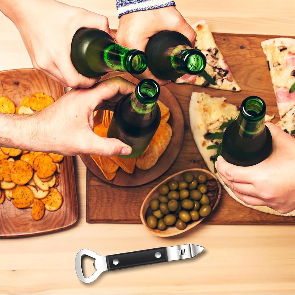New 2pcs 2 In 1 Can Punch Opener for Camping and Traveling Drink Beer and Drinks