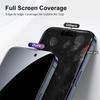 Yangpaly Dustproof Easy Installation HD Screen Protectors for iPhone 16 15 14 Plus 13 12 11 Pro Max X XS XR Tempered Glass Film