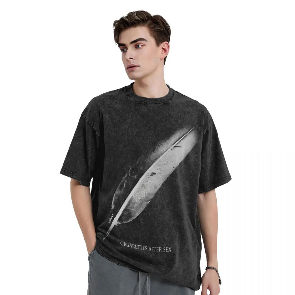 Футболки с выстиранными сигаретами Футболка после мирового турне Sexx X Футболка с изображением поп-группы Уличная одежда для любителей музыки 100% хлопок Топы с принтом Футболки