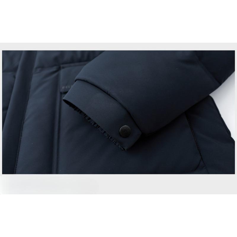 Пуховик мужской короткий мужской утепленный зимний теплый пиджак утолщенный зимний тренд