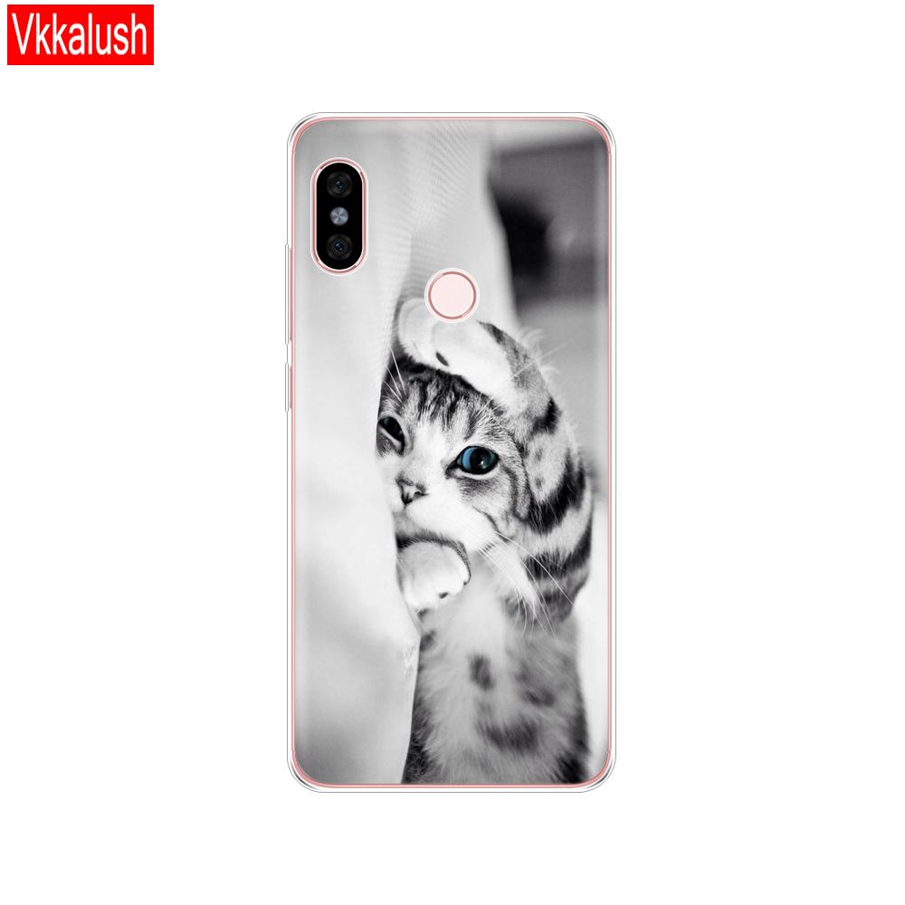 Чехол для Xiaomi Redmi Note 5 Global Version, мягкий силиконовый чехол TPU, чехол для Redmi Note 5 Pro, защитный чехол на все 360 градусов