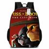 Pussy Boots School Bag Anime Cartoon Backpack Digital Printing Polyester Backpack