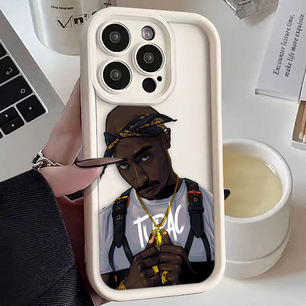 Чехол для телефона Rap 2pac-C T-Tupac Shakur Для Realme 16 15 15T 7 7I 8 8I 9 11 12 13 14 5 5I 6 6I 5S NARZO 50 50A 50I Чехол Оболочка