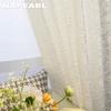 1 шт. NAPEARL Cherry Blossom Pattern жаккардовый белый тюль полупрозрачная прозрачная занавеска для гостиной спальни балкона окна домашнего декора