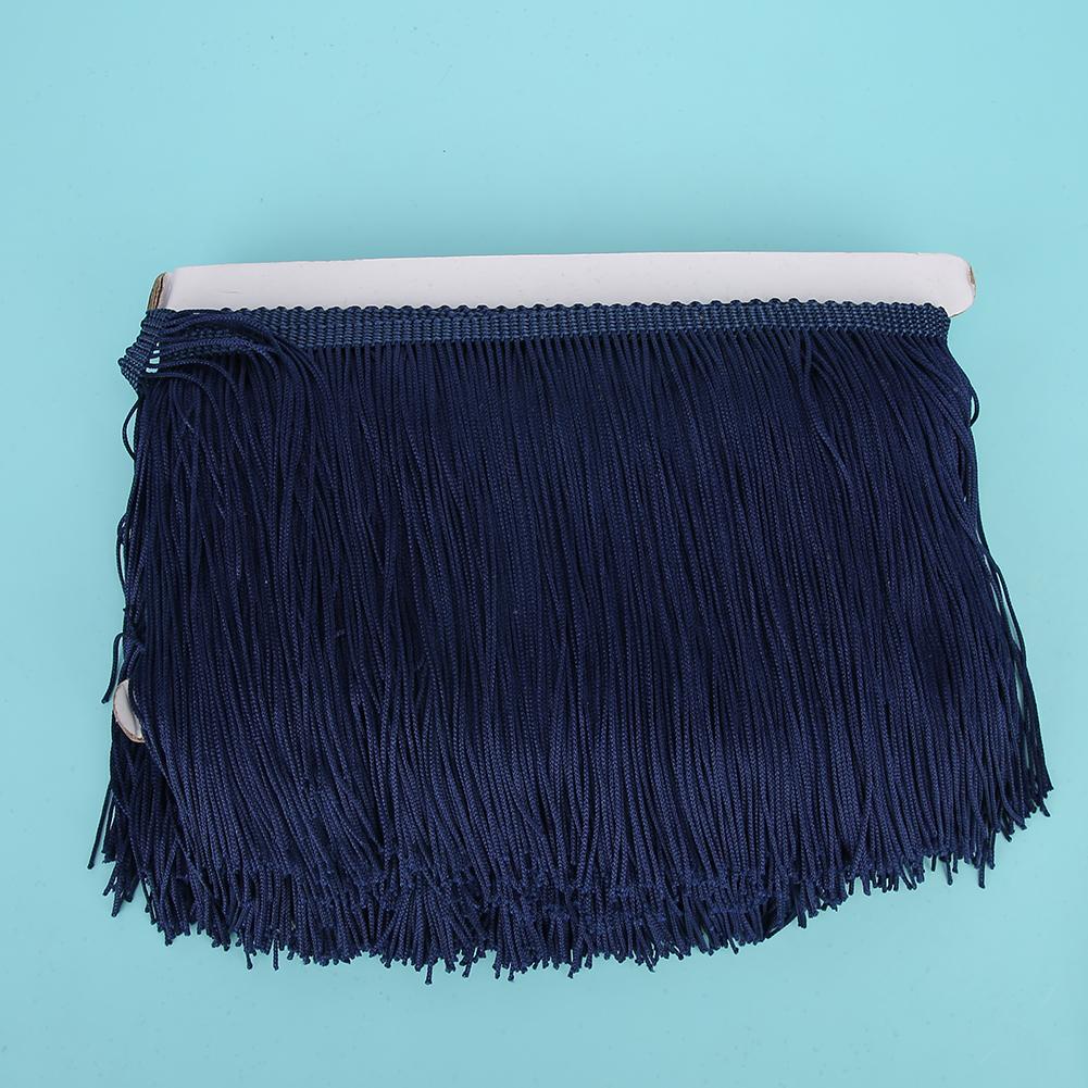 10 ярдов 14 см Длинная бахрома кисточка полиэстер кружевная отделка лента шить сцена DIY одежда занавеска швейная фурнитура