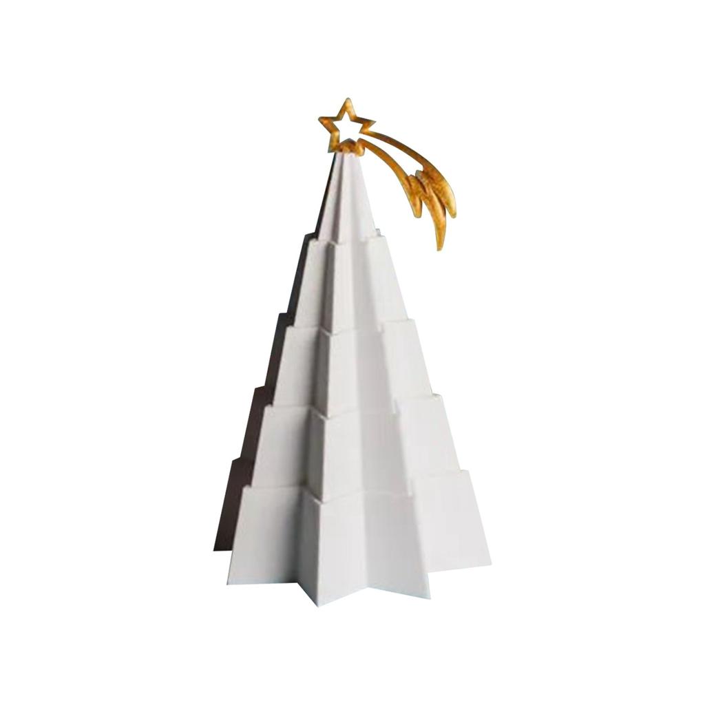 3D Printed Christmas Colorful Decoration Retractable Christmas Tree Figurine Toy