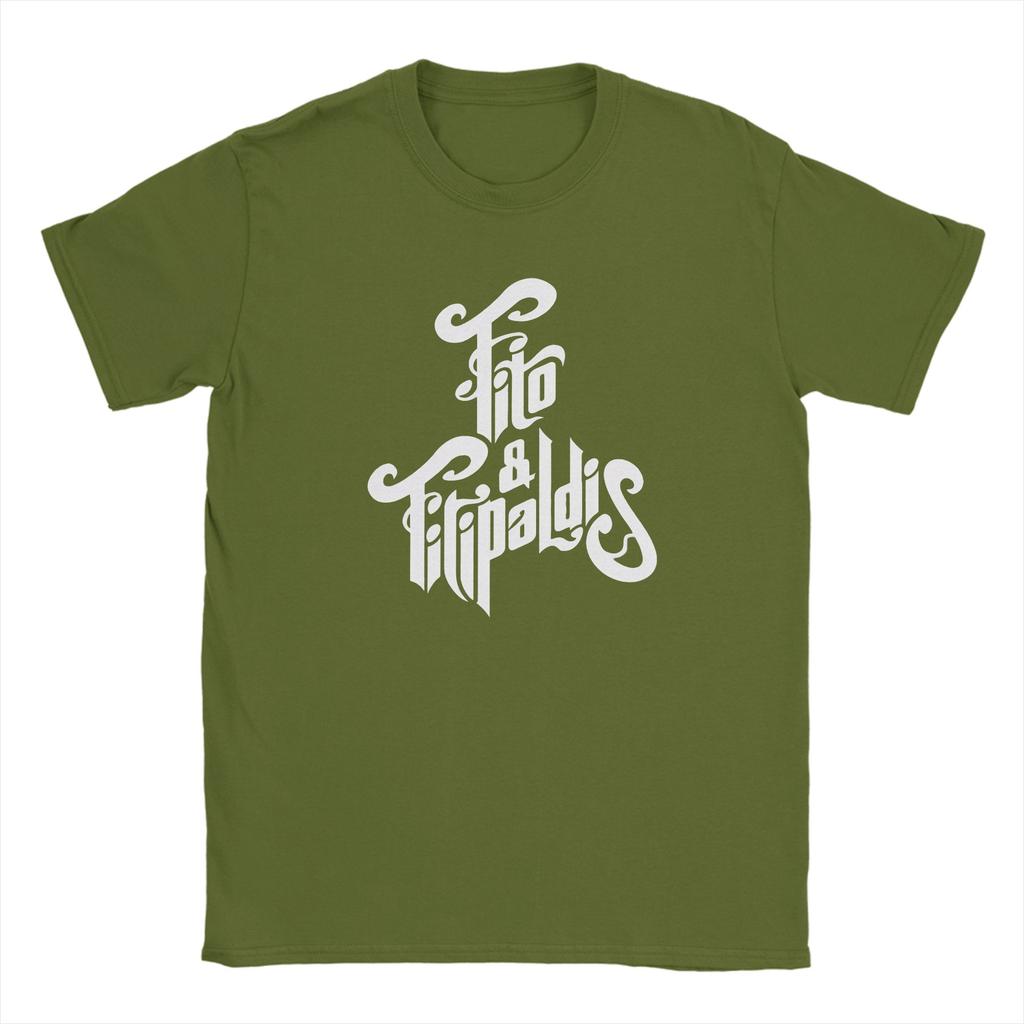 Unisex Fitos Fitipaldis Band T Shirt 100 Cotton Clothing Crazy Short Sleeve Crew Neck Tees Unique TShirts
