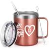 Livole Respect for the Aged Gift for Vacuum Insulated Stainless Steel Cup with Insulated Coffee Coffee Rose Gift Mother's Day, Father's Day,