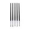 5pcs Flexible Silicone Wax Clay Sculpting Carving Pottery Making Tool Pen With Wood Handles
