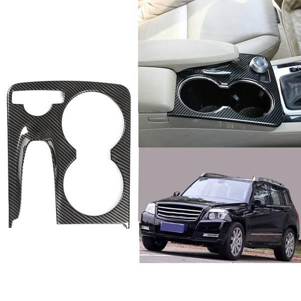Накладка на подстаканник из углеродного волокна для Mercedes GLK X204 08-15